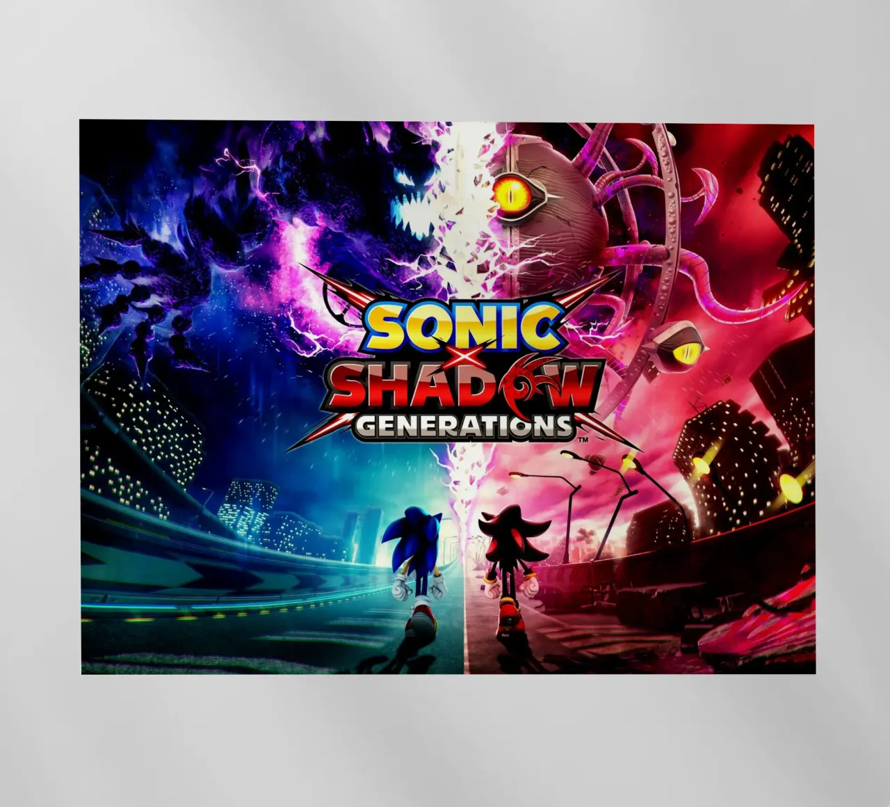 Sonic Shadow Generations pellicola backlit da Musadad Shop