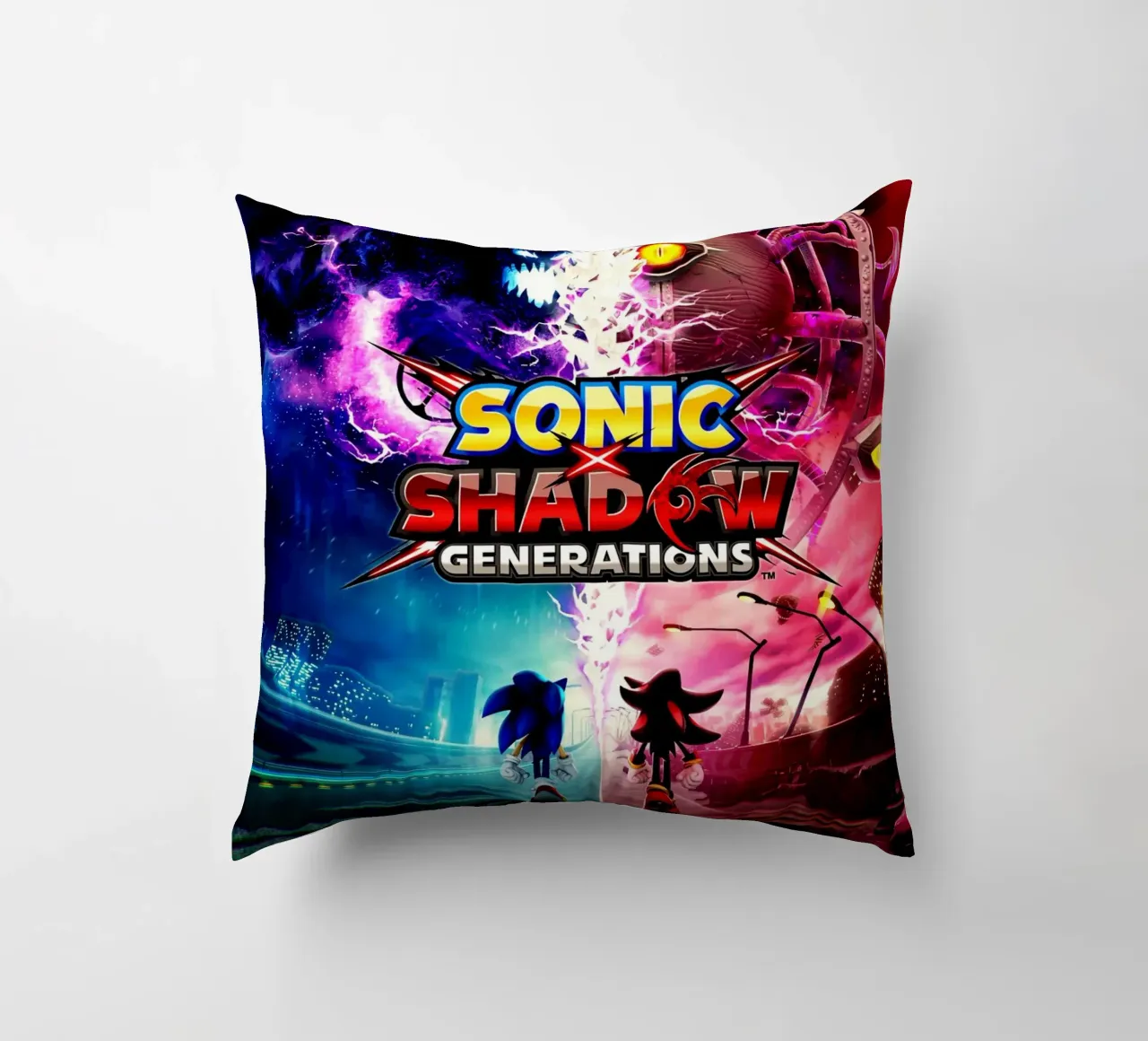 Sonic Shadow Generations cuscino da Musadad Shop