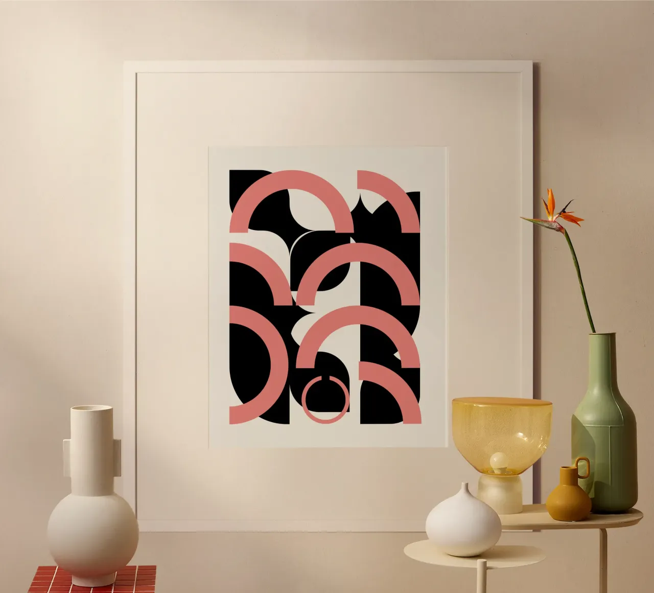 Geometrical build 02 poster by Little Dean