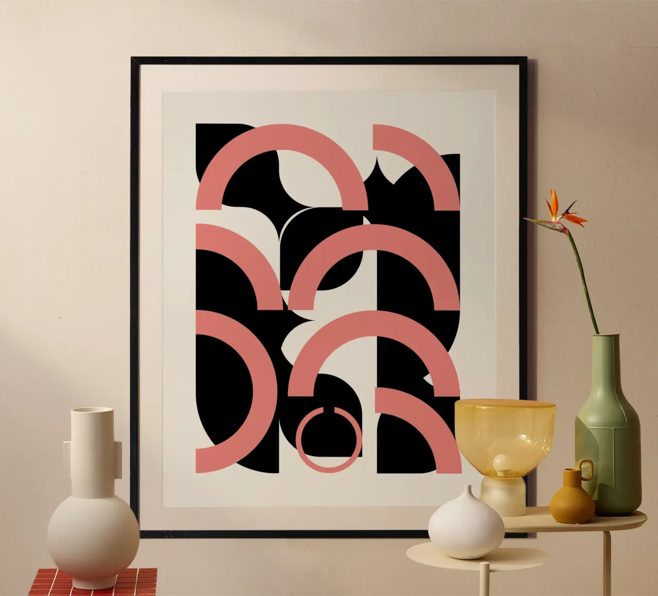 Geometrical build 02 poster by Little Dean