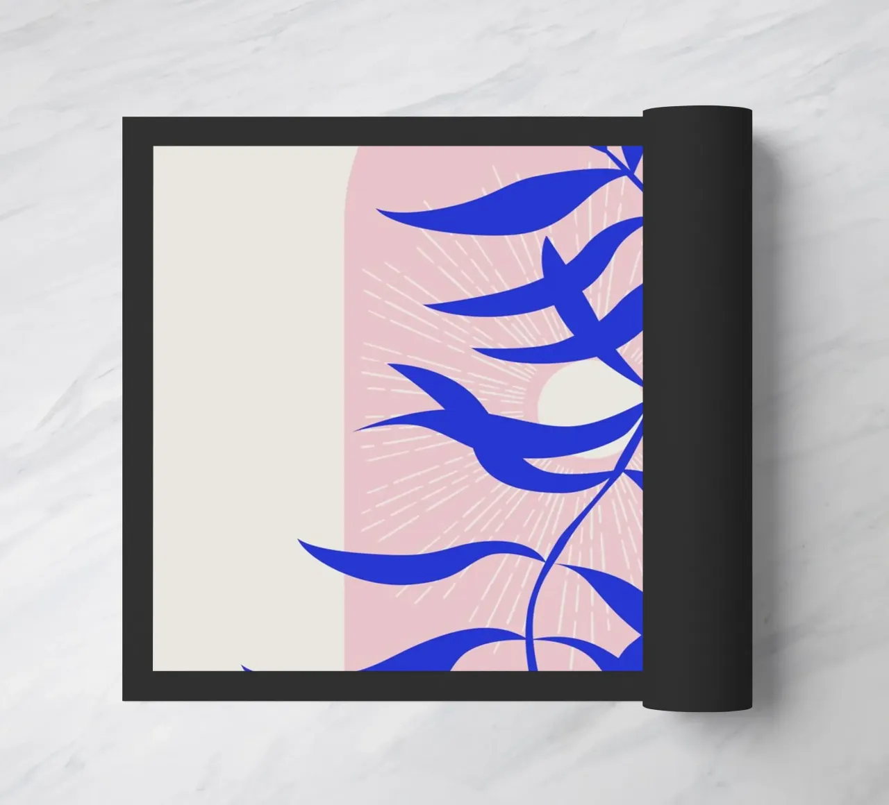 Boho window arch doormat by Little Dean