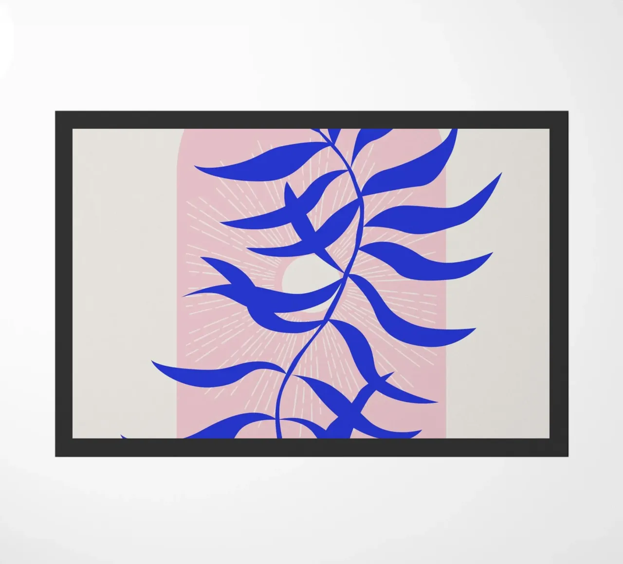 Boho window arch doormat by Little Dean