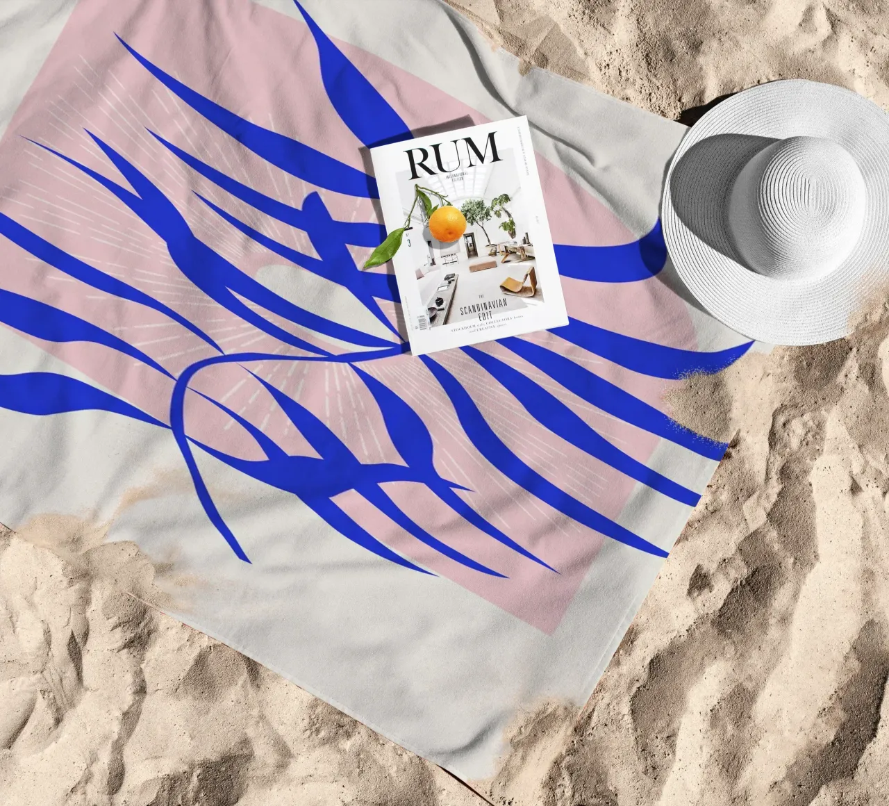 Arco di finestra bohémien telo mare da Little Dean