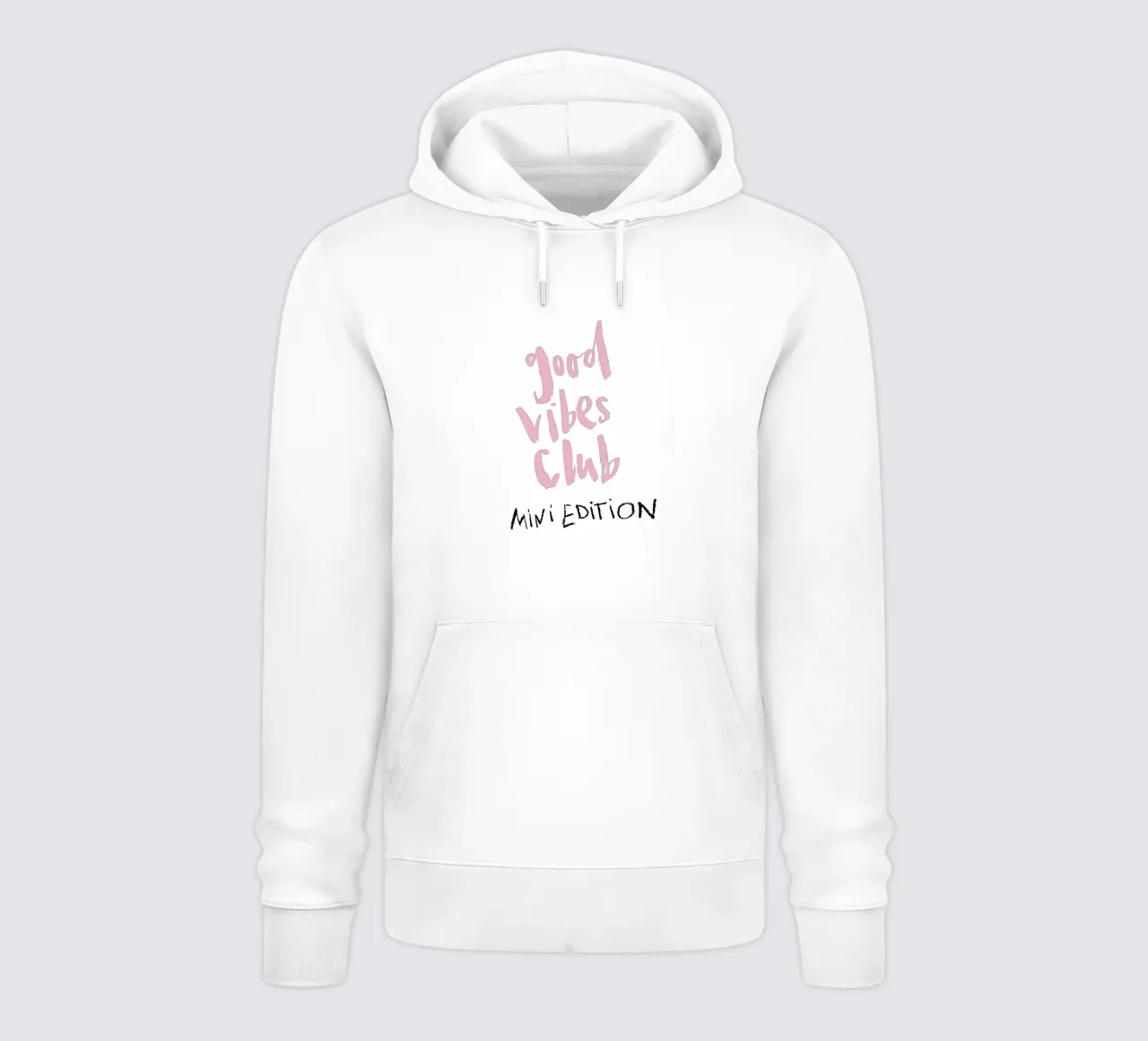 Good vibes Club - Mini Edition felpa con cappuccio da Brushmeetspaper