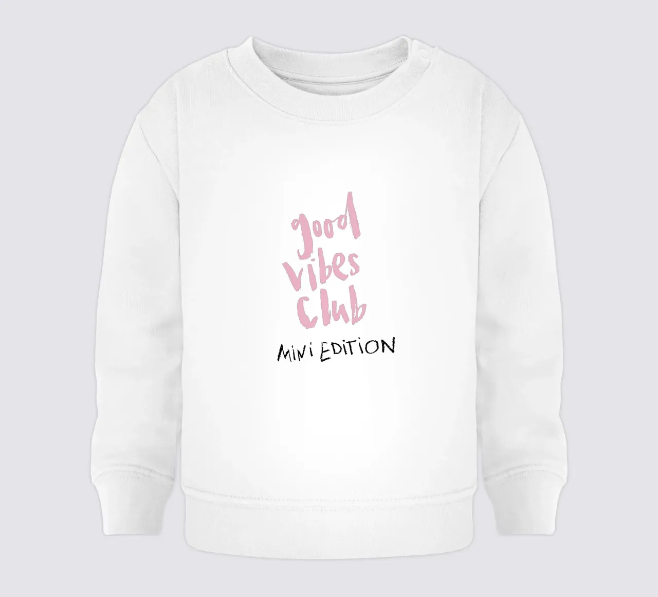 Good vibes Club - Mini Edition felpa neonato da Brushmeetspaper