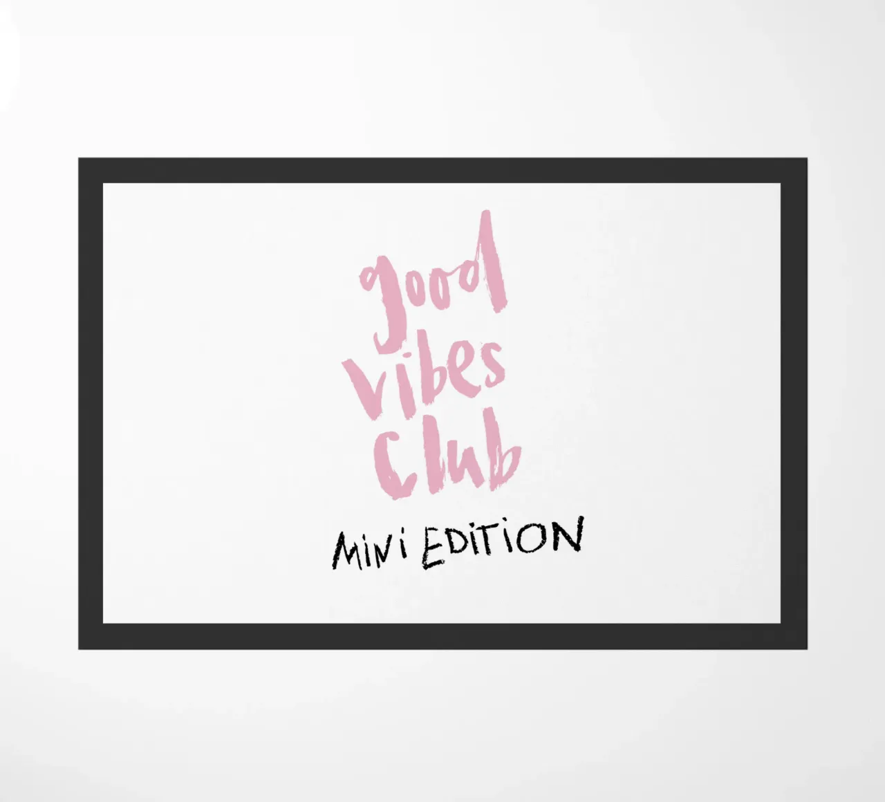 Good vibes Club - Mini Edition zerbino da Brushmeetspaper