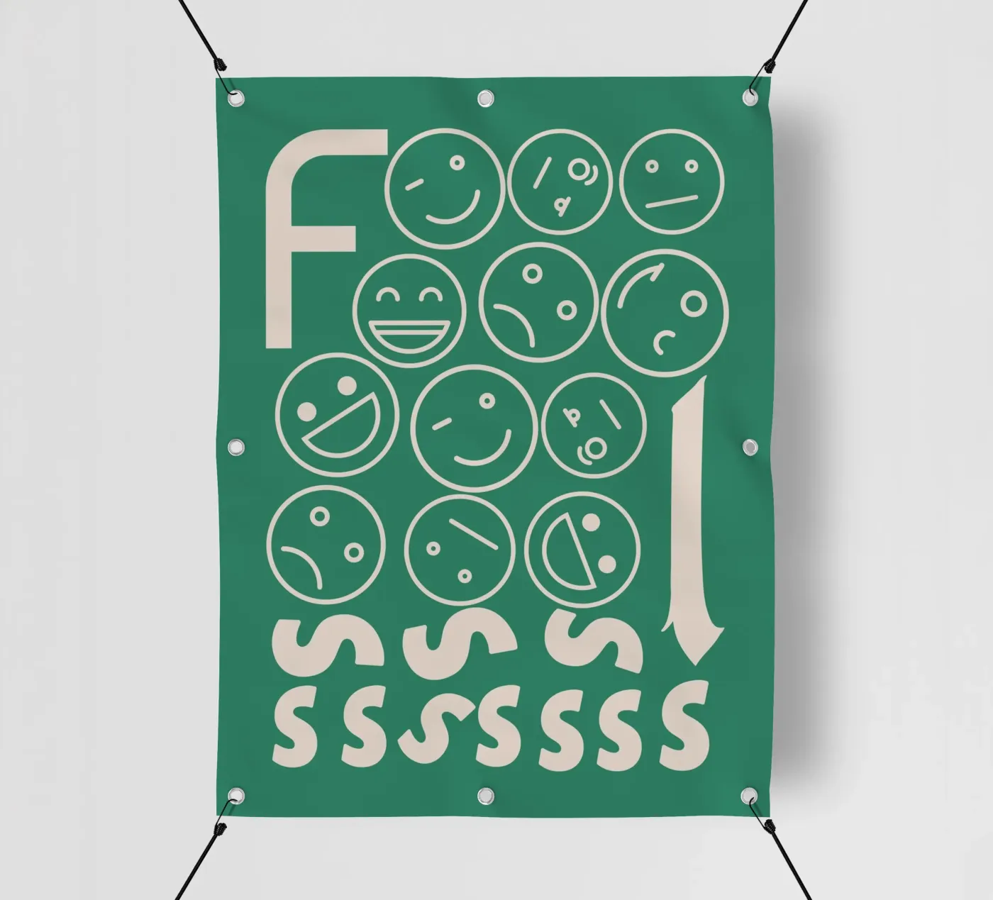 Fooooolsss bâche pvc de Little Dean