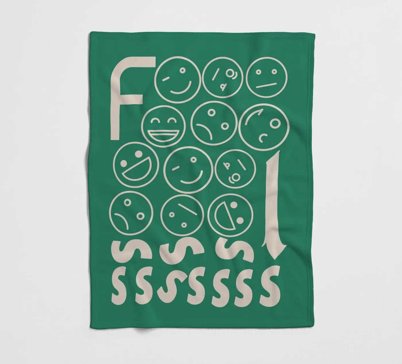 Fooooolsss Fleecedecke von Little Dean