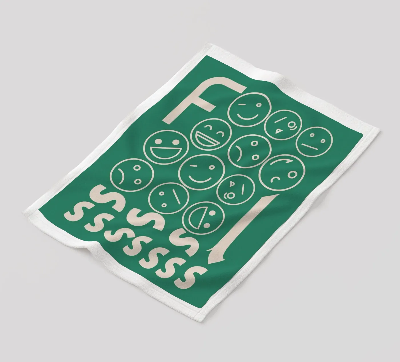 Fooooolsss Fleecedecke von Little Dean