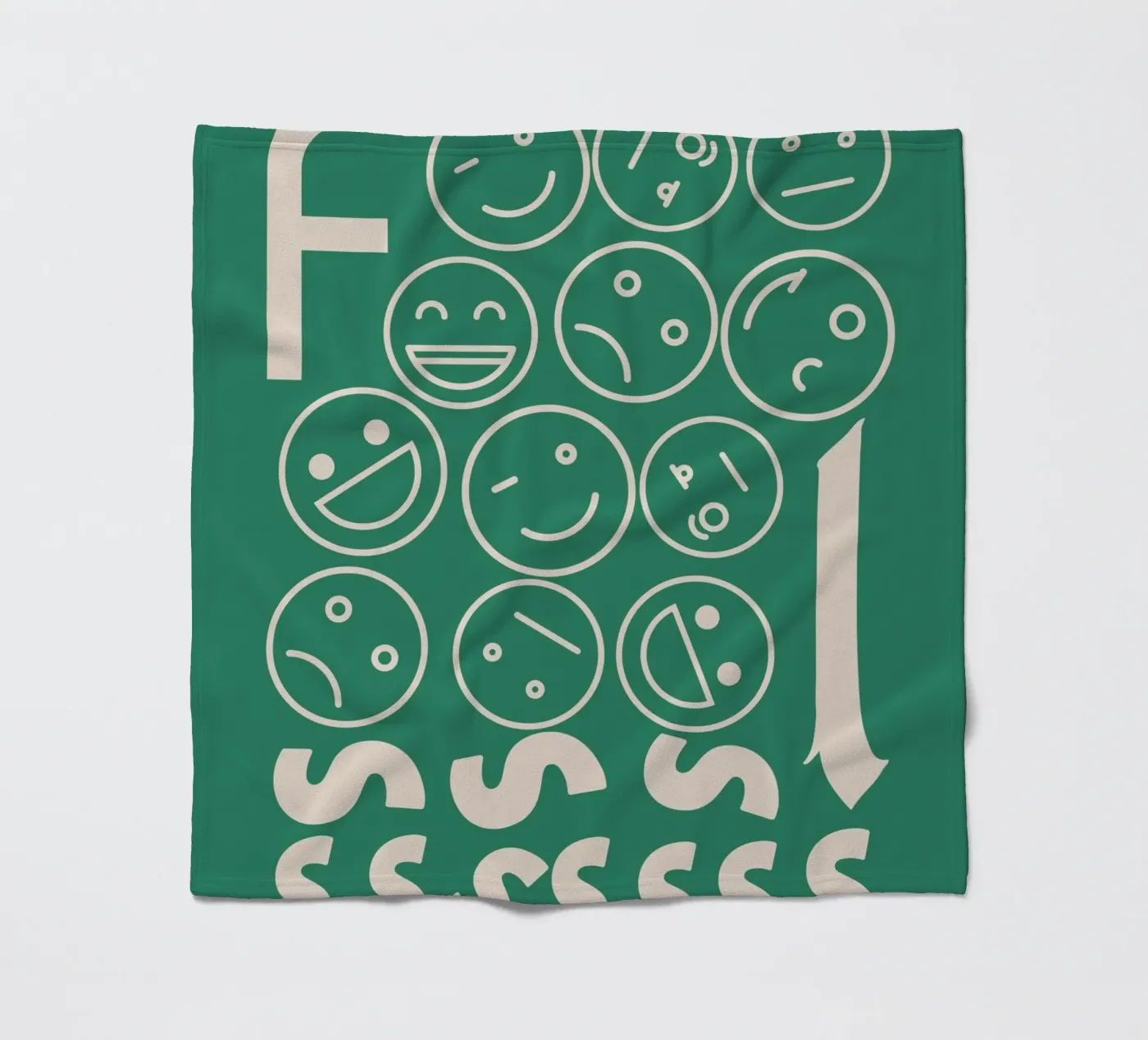 Fooooolsss Fleecedecke von Little Dean