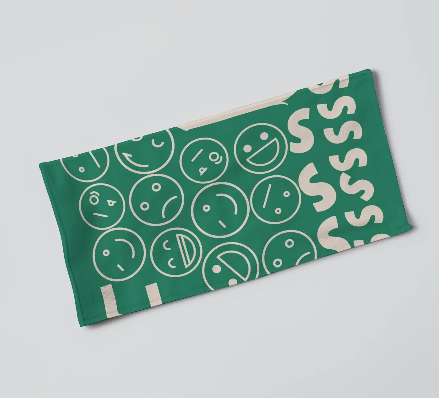 Fooooolsss towel by Little Dean