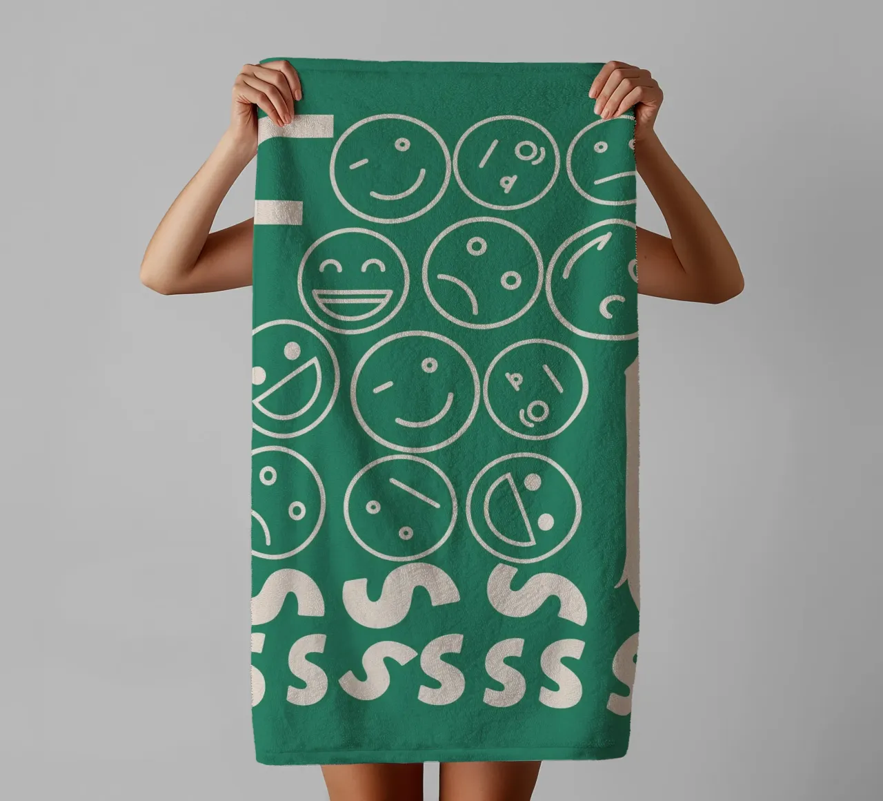 Fooooolsss towel by Little Dean