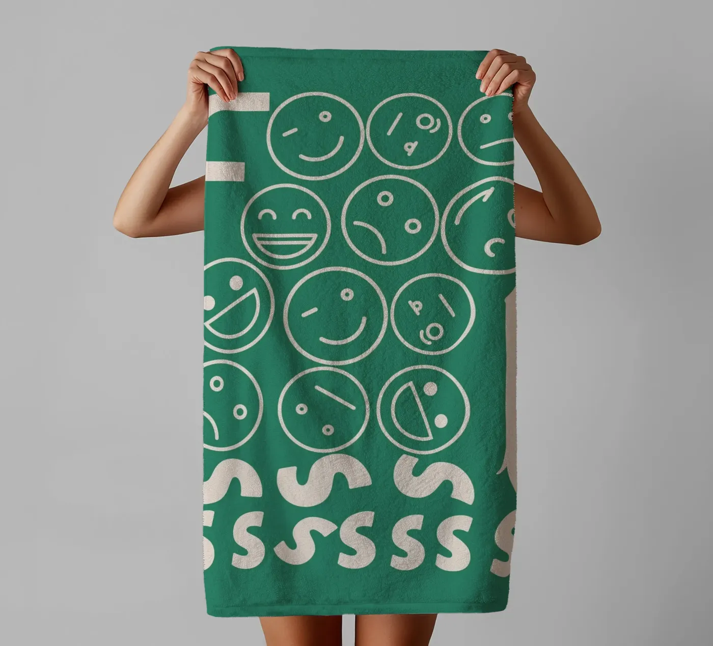 Fooooolsss towel by Little Dean