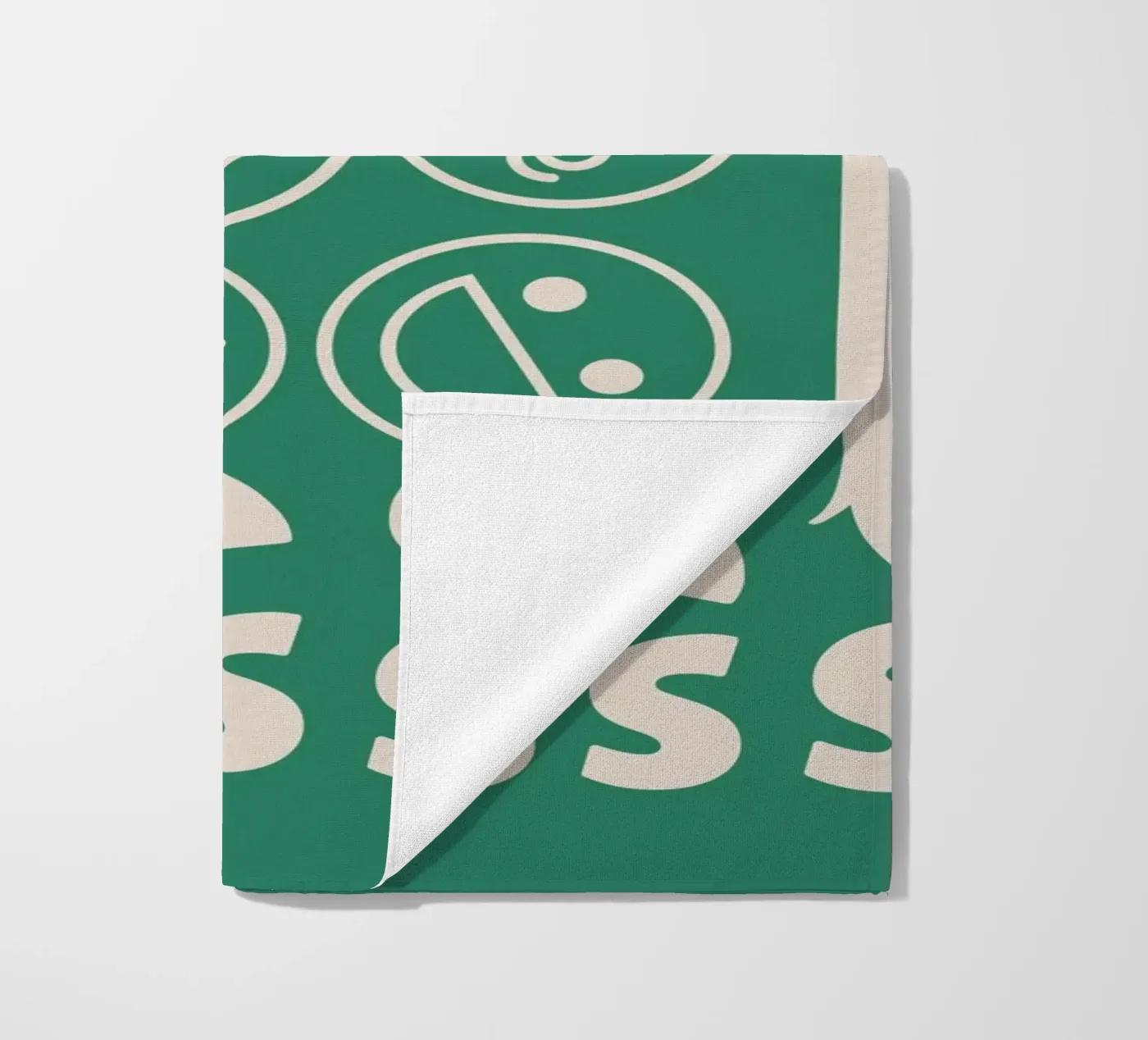 Fooooolsss strandhanddoek van Little Dean