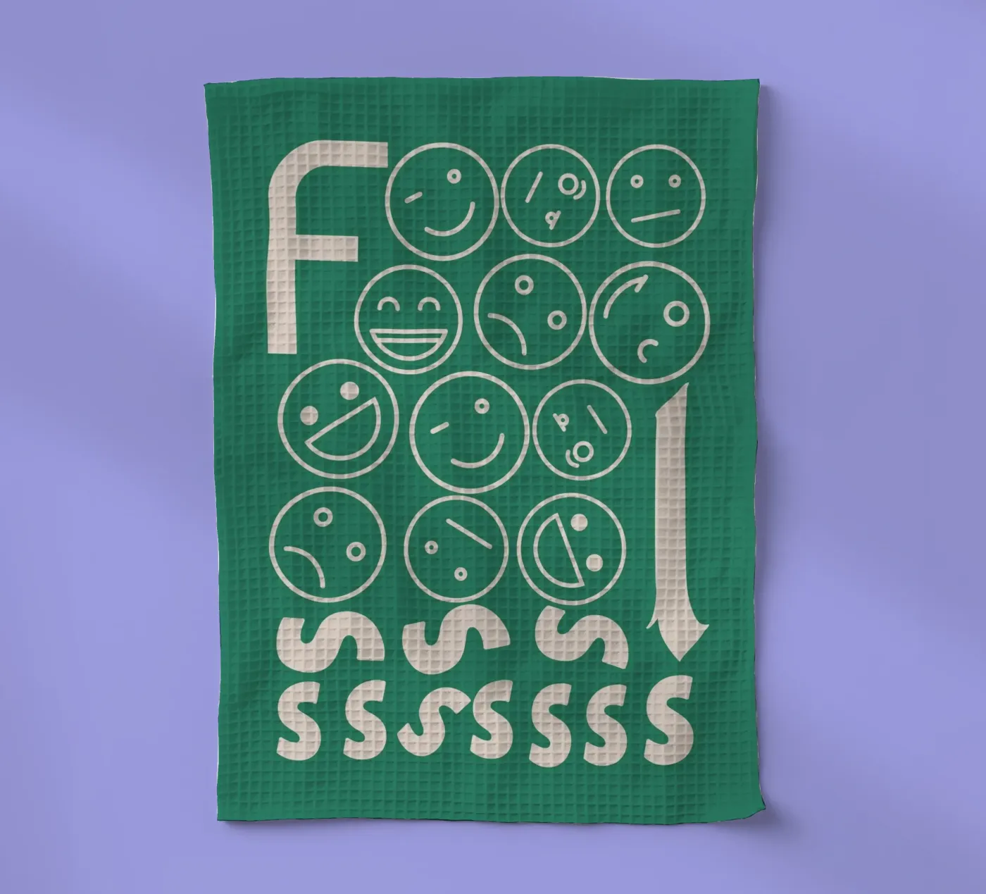 Fooooolsss canovaccio da cucina da Little Dean