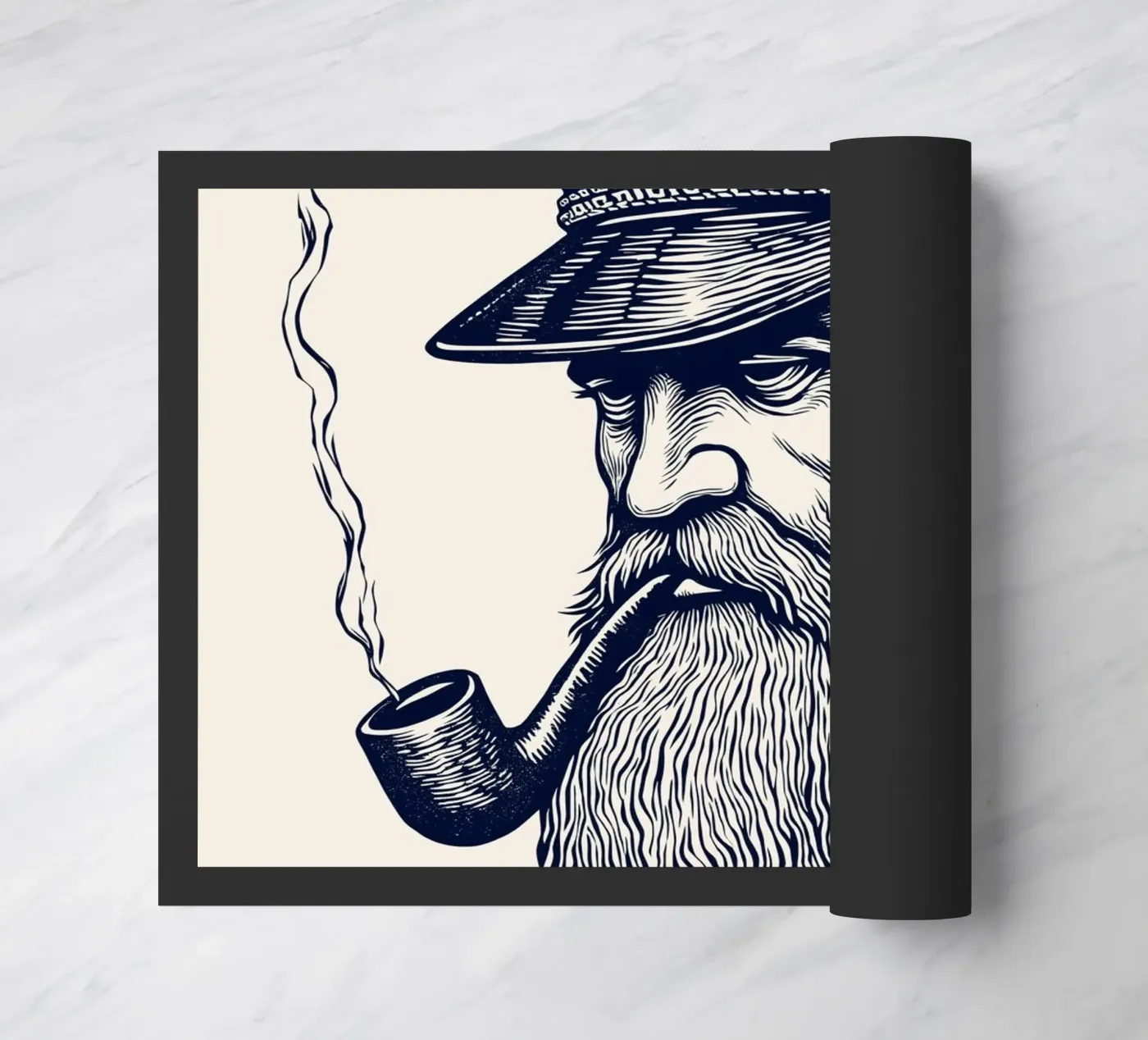 Captain doormat by Indigo Rain
