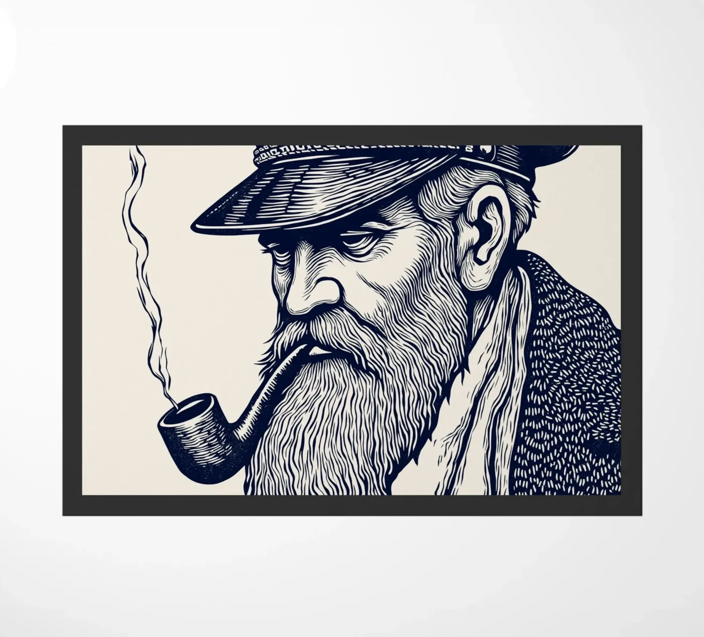 Captain doormat by Indigo Rain