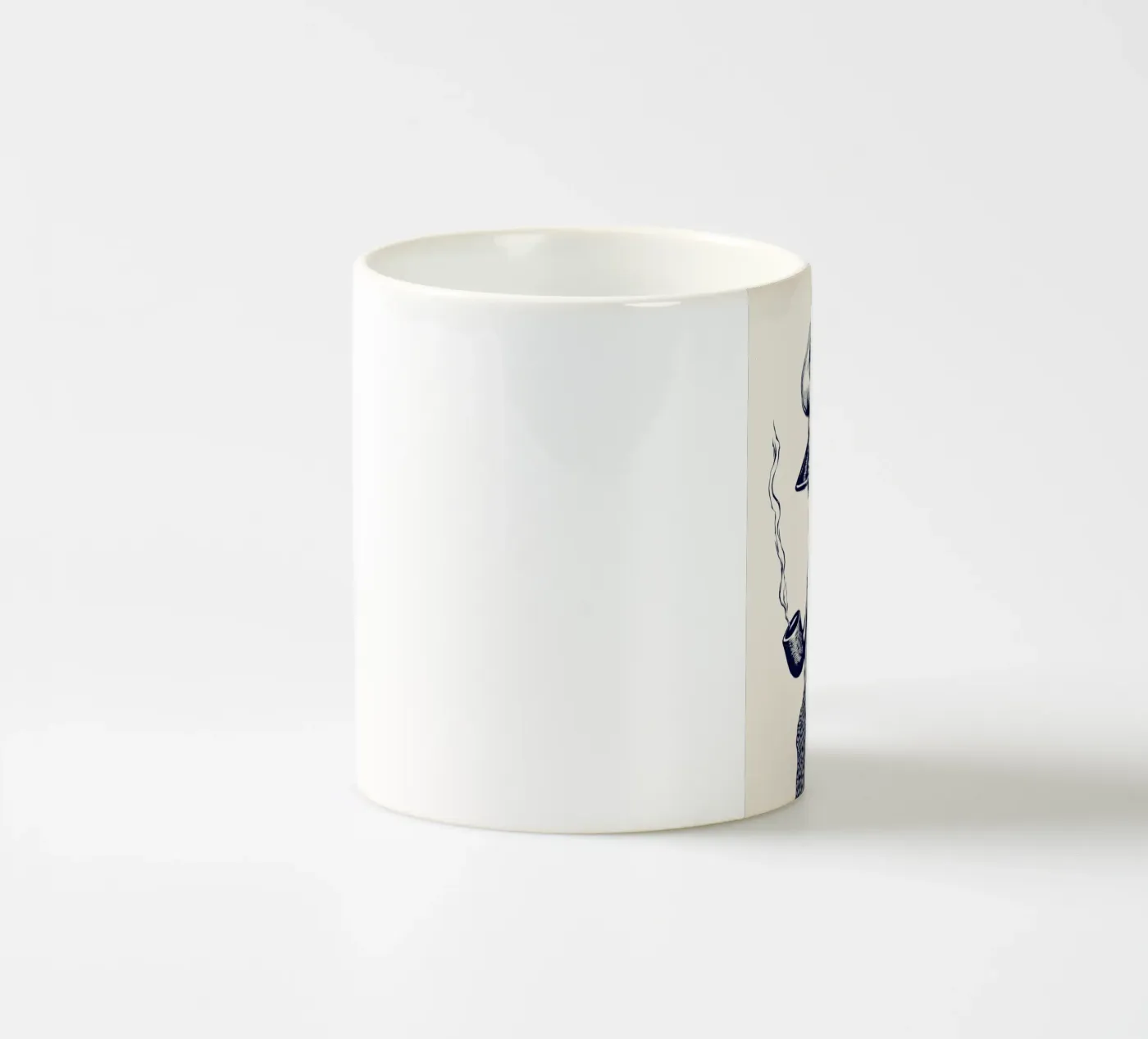 Captain ceramic mug by Indigo Rain