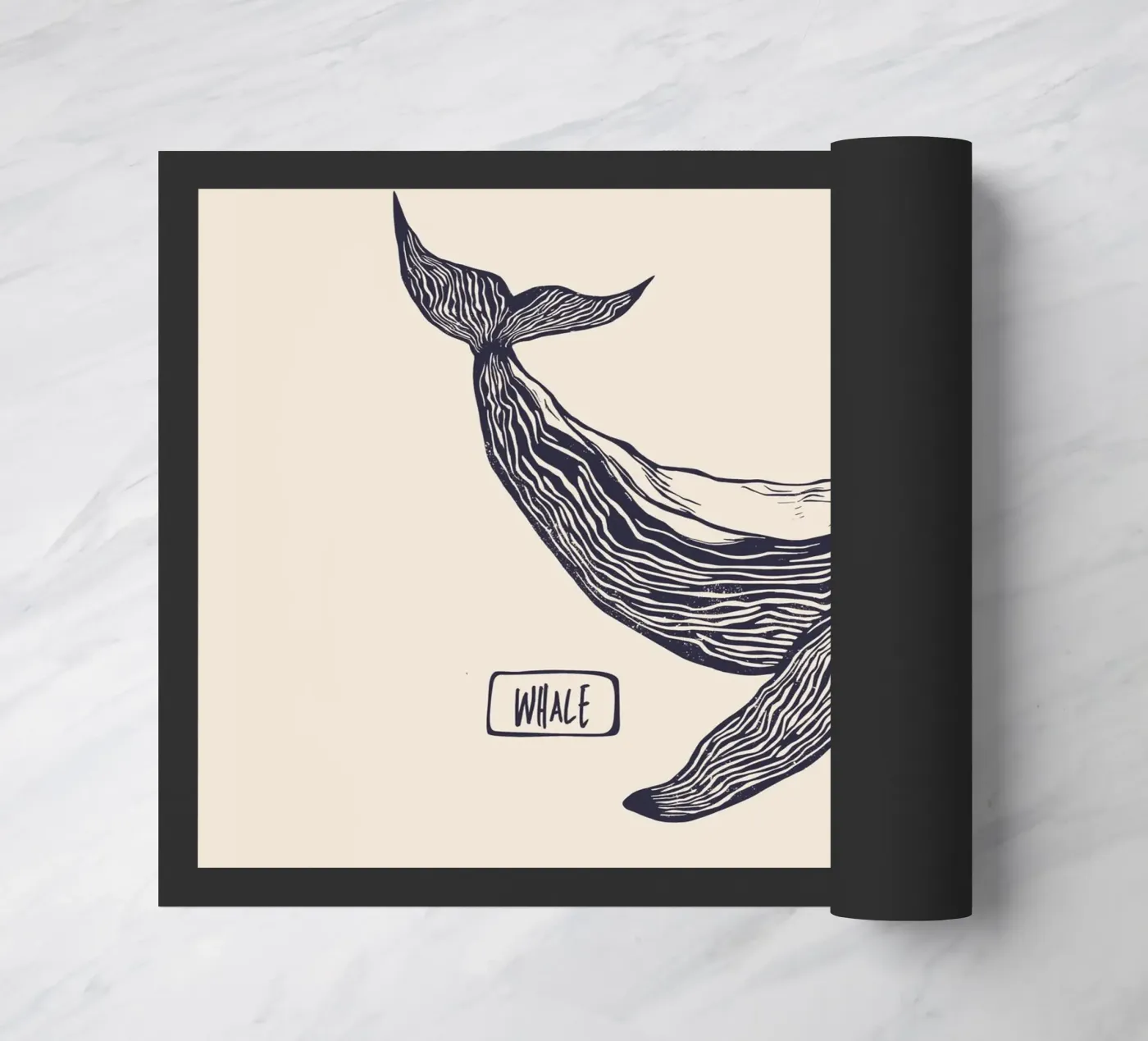 The whale zerbino da Indigo Rain
