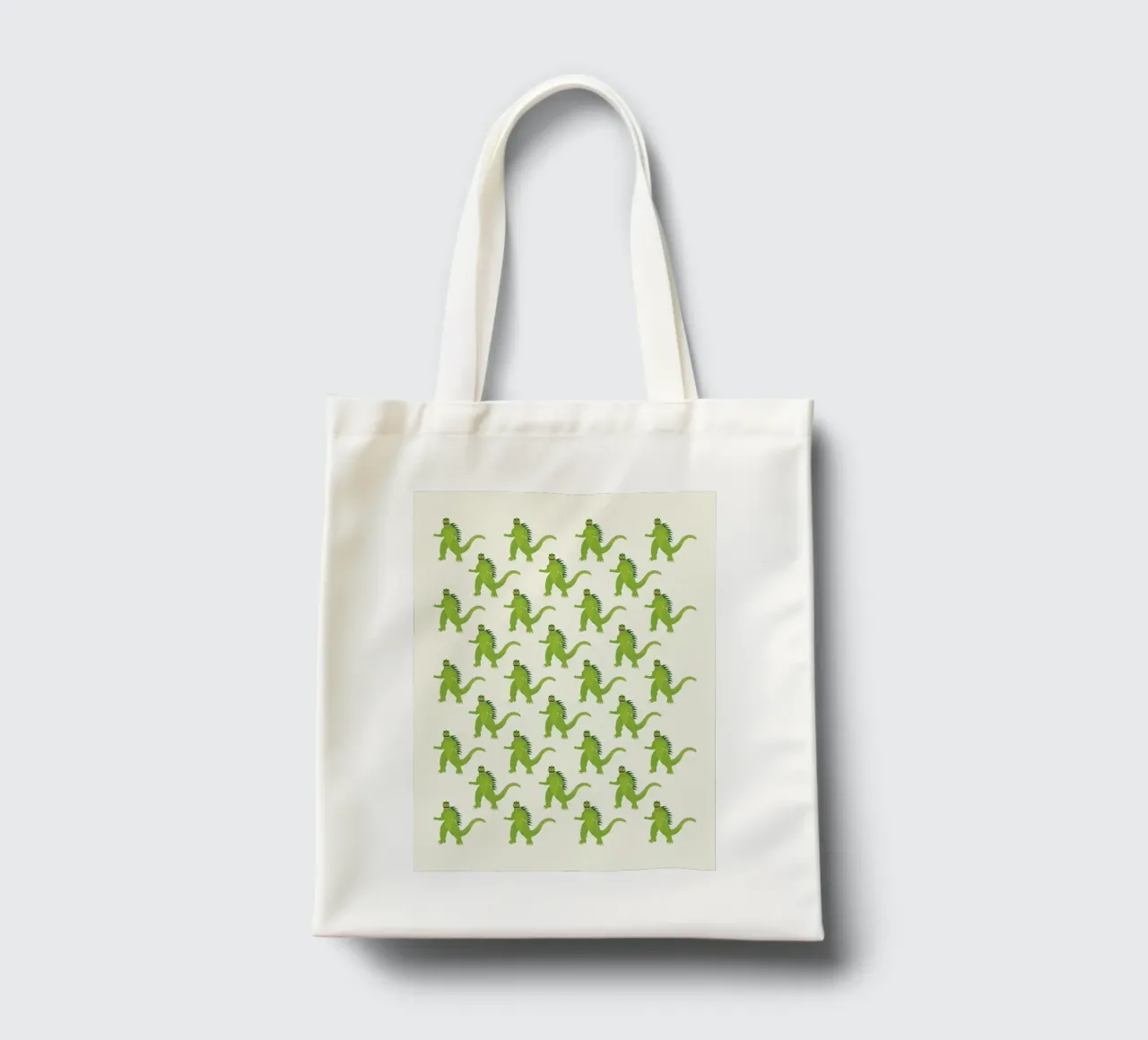 Godzilla Pattern #1 borsa in juta da kathrinmay