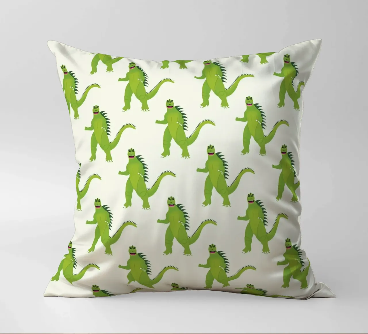 Godzilla Pattern #1 cuscino da kathrinmay