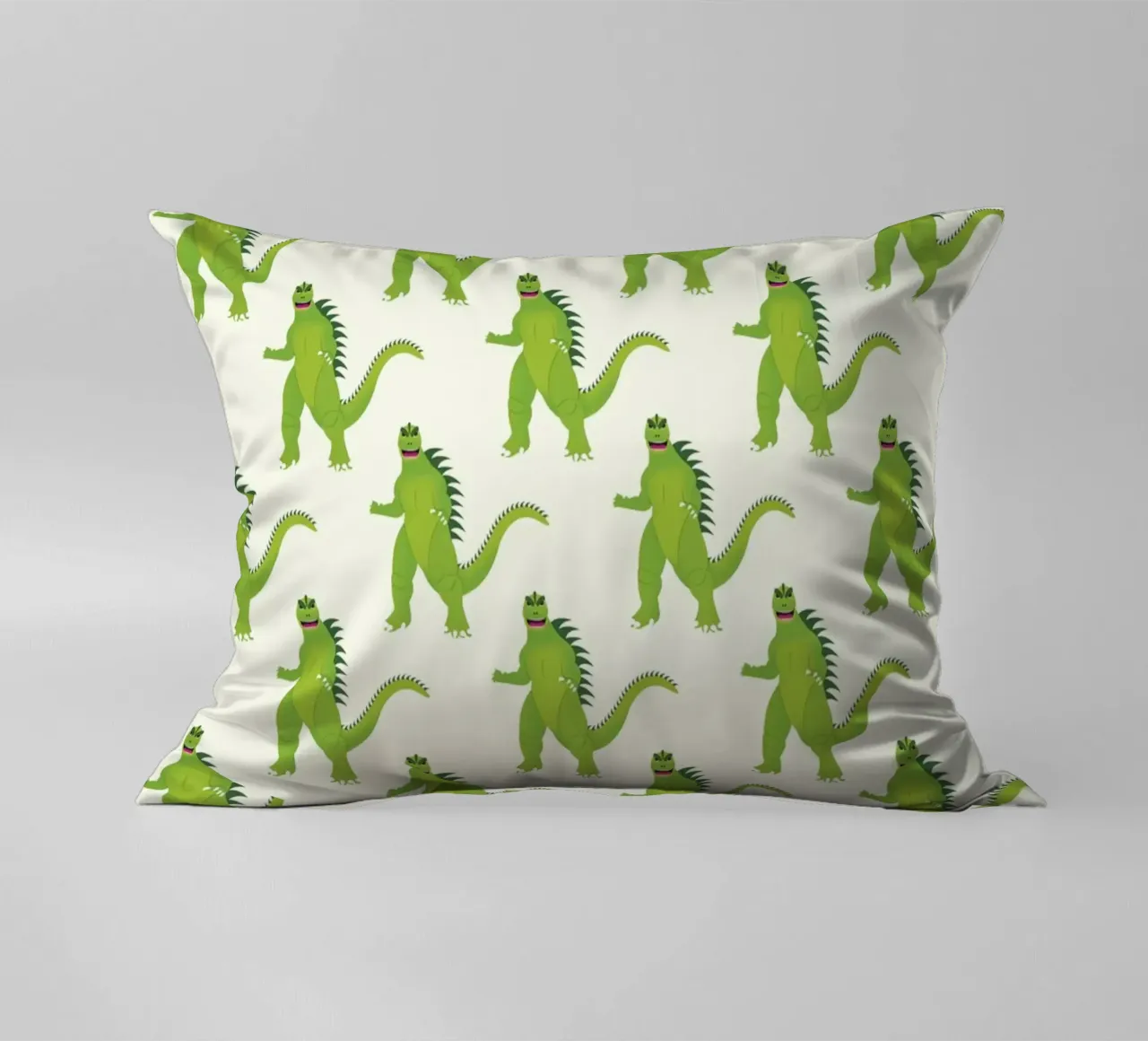 Godzilla Pattern #1 cuscino da kathrinmay