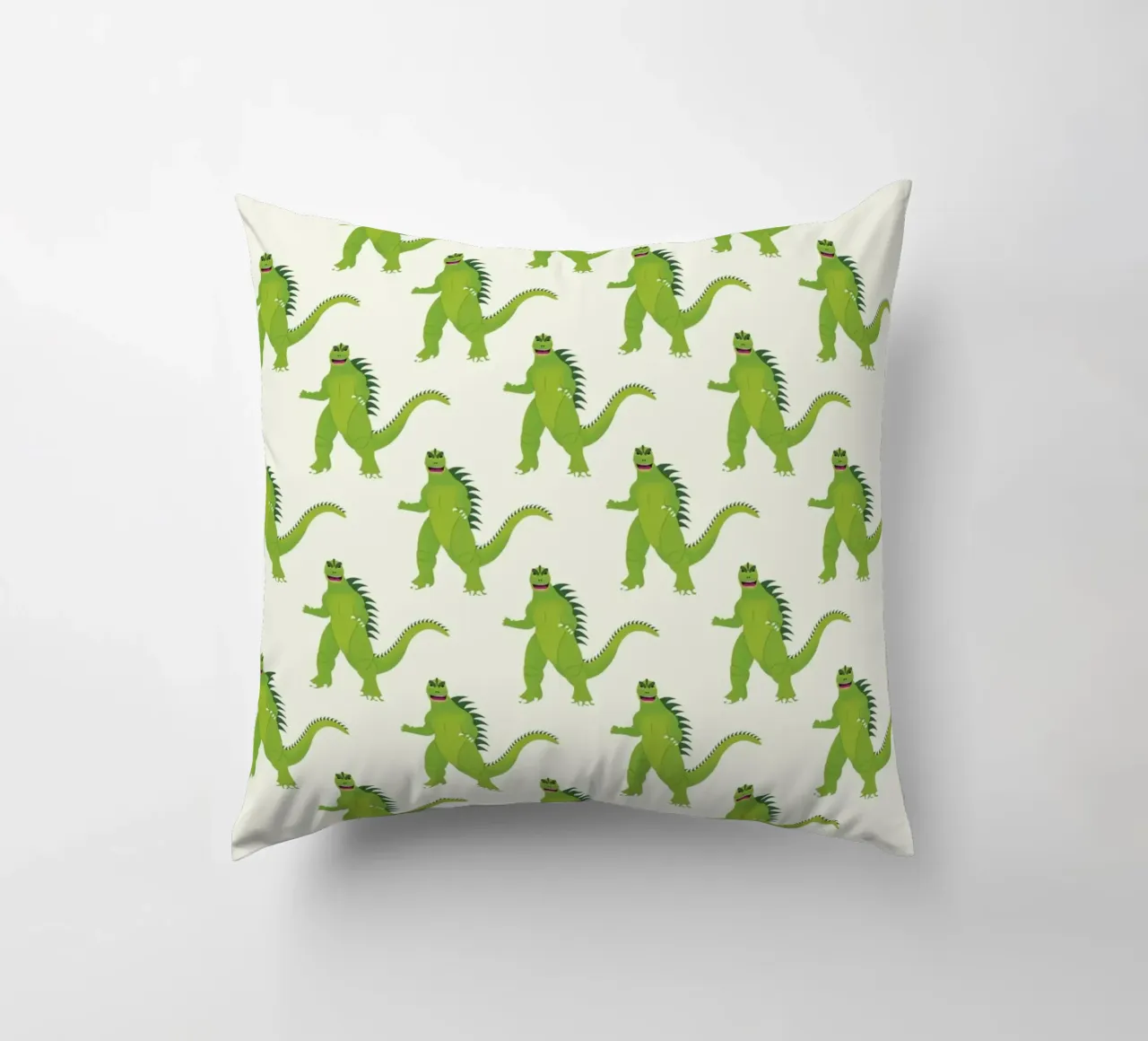 Godzilla Pattern #1 cuscino da kathrinmay