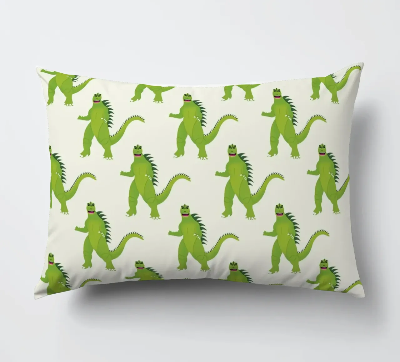 Godzilla Pattern #1 cuscino da kathrinmay