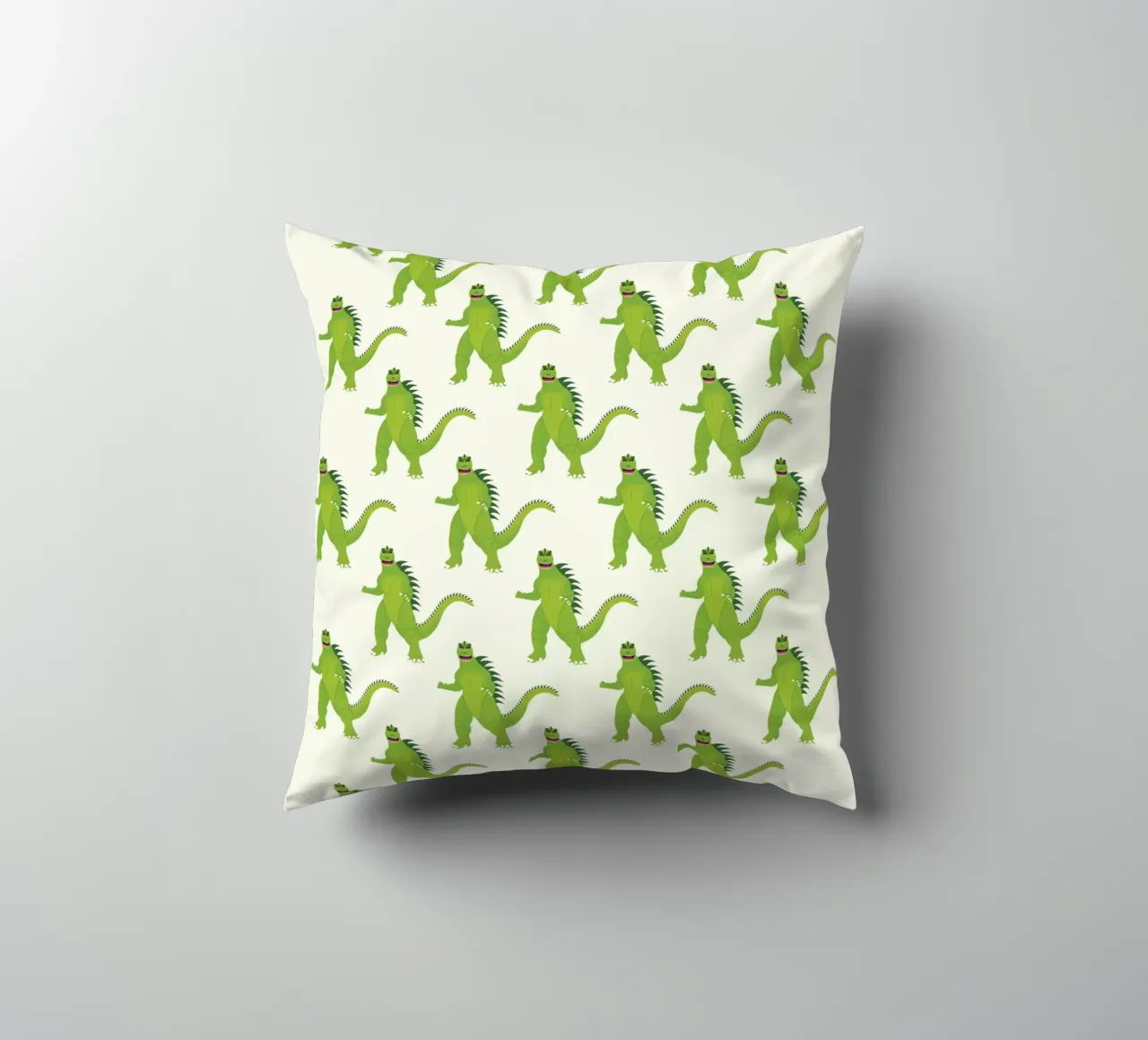 Godzilla Pattern #1 cuscino da kathrinmay
