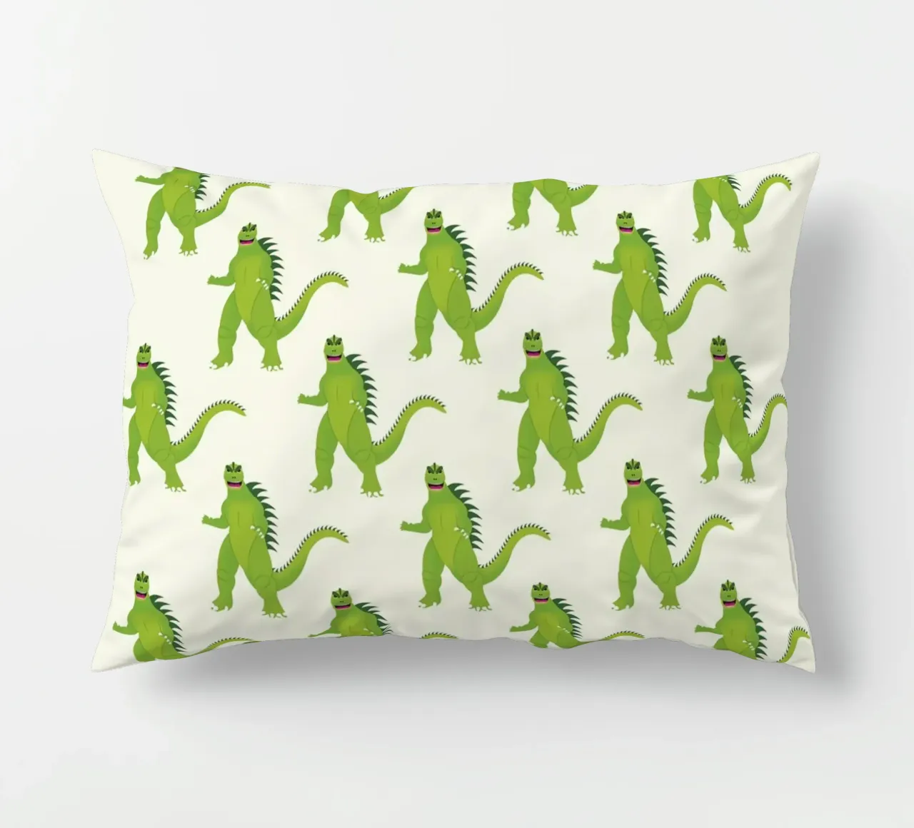 Godzilla Pattern #1 cuscino da kathrinmay