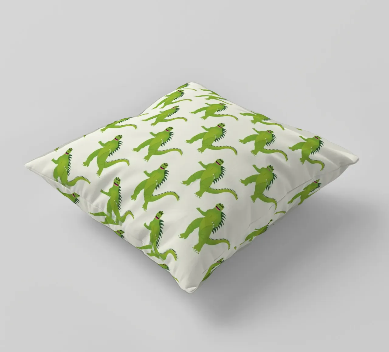 Godzilla Pattern #1 cuscino da kathrinmay