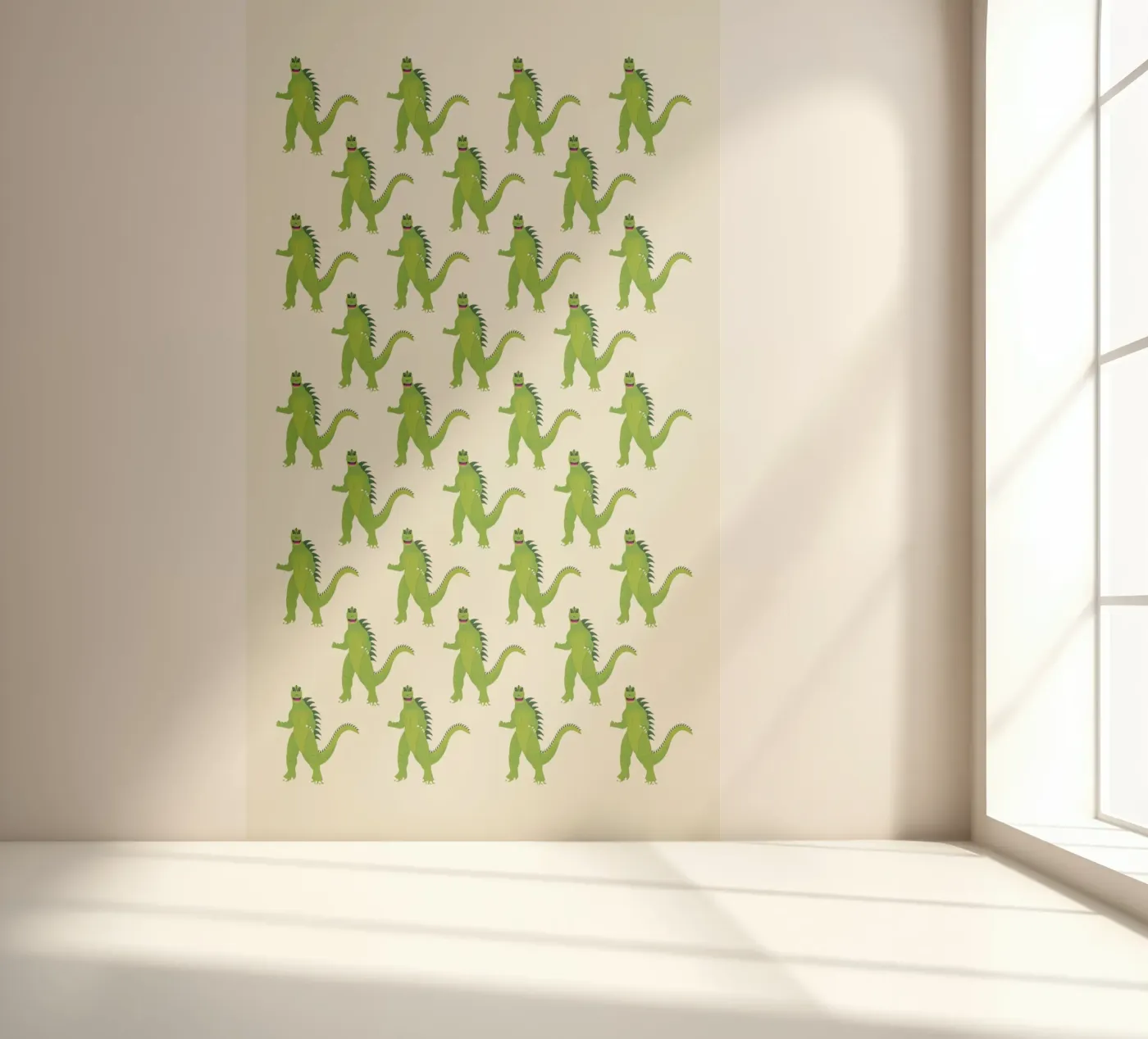 Godzilla Pattern #1 papier peint photo de kathrinmay