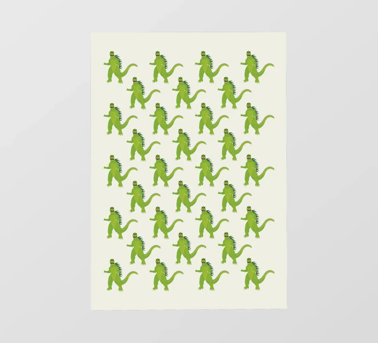 Godzilla Pattern #1 telo in pvc da kathrinmay