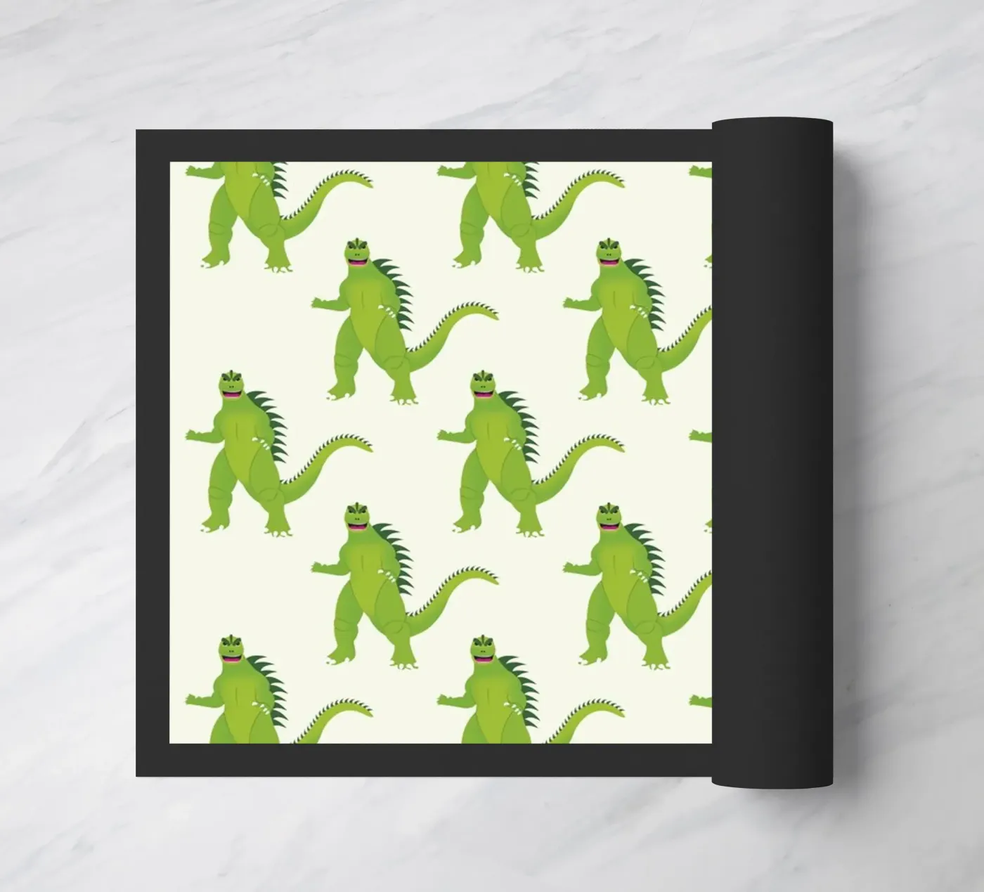 Godzilla Pattern #1 deurmat van kathrinmay
