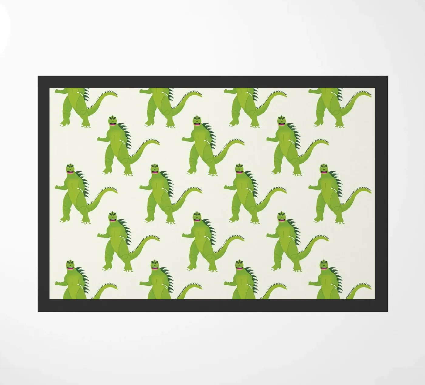 Godzilla Pattern #1 deurmat van kathrinmay