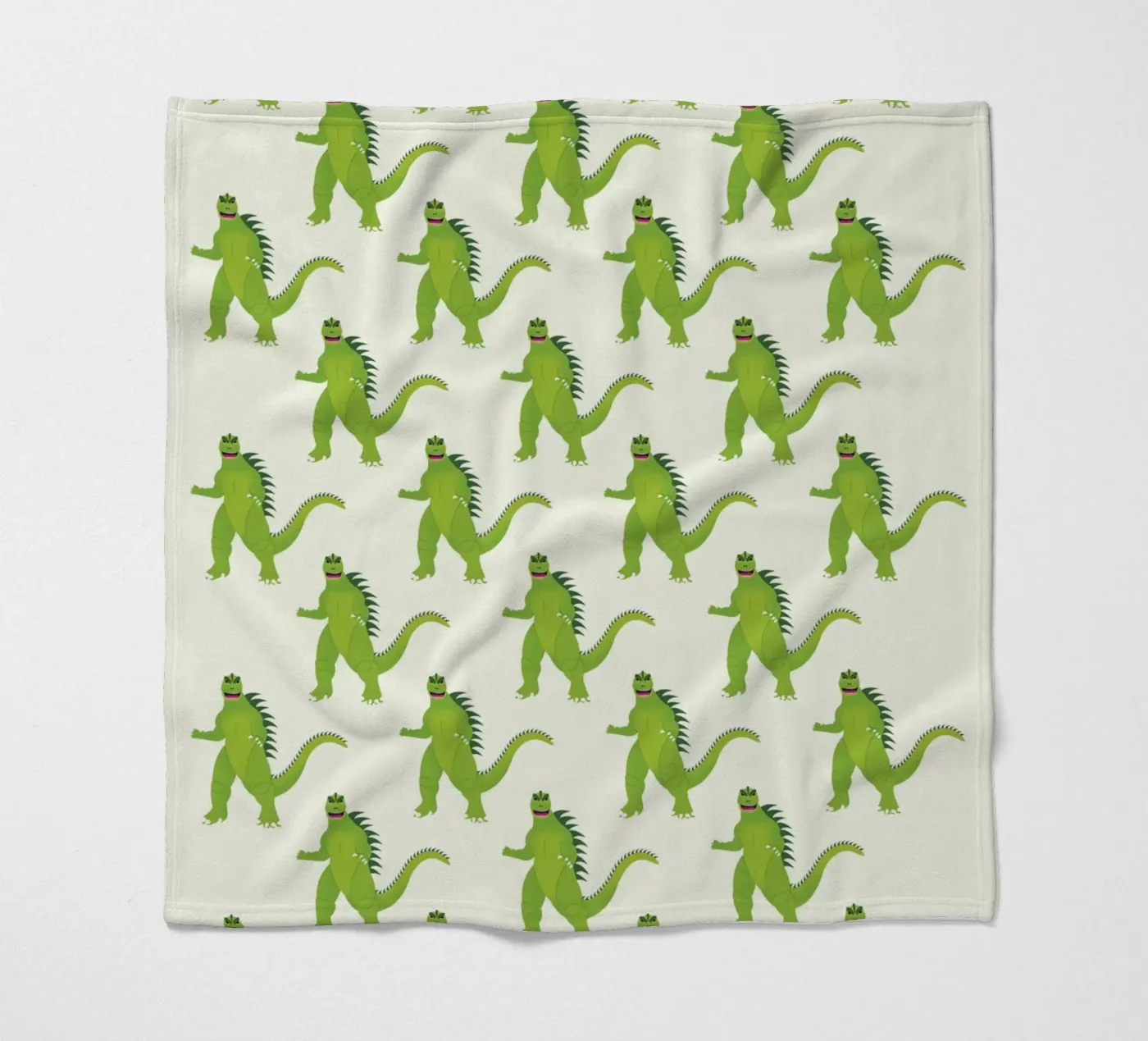 Godzilla Pattern #1 Fleecedecke von kathrinmay