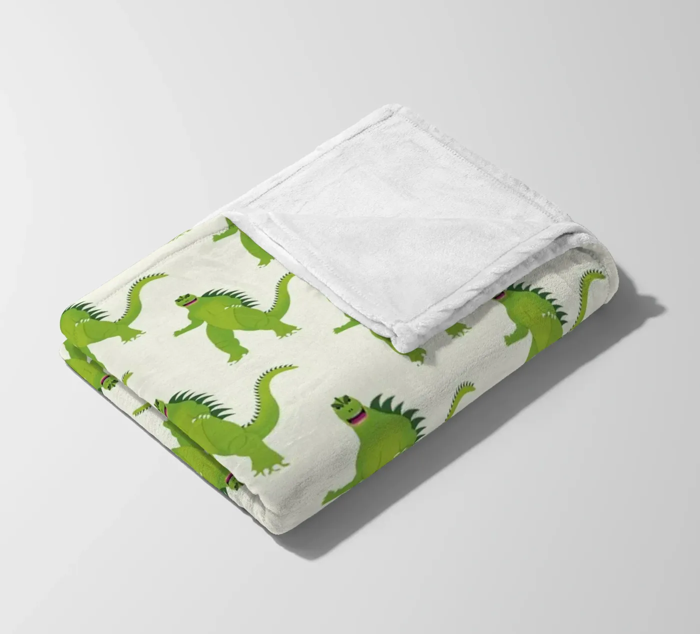 Godzilla Pattern #1 Fleecedecke von kathrinmay