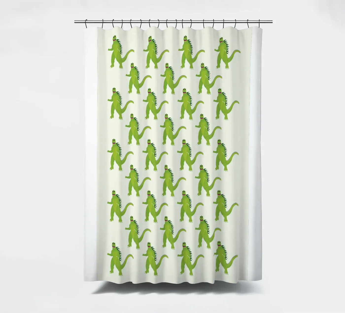 Godzilla Pattern #1 Duschvorhang von kathrinmay