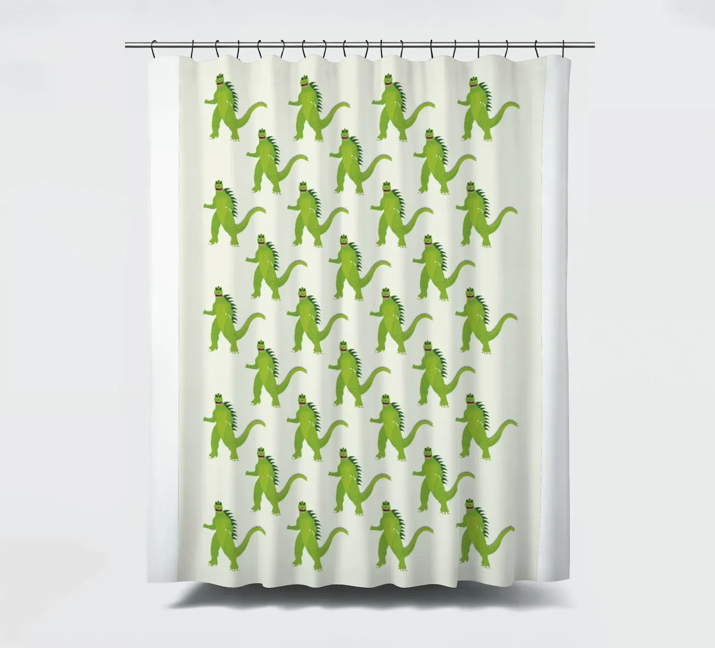 Godzilla Pattern #1 Duschvorhang von kathrinmay