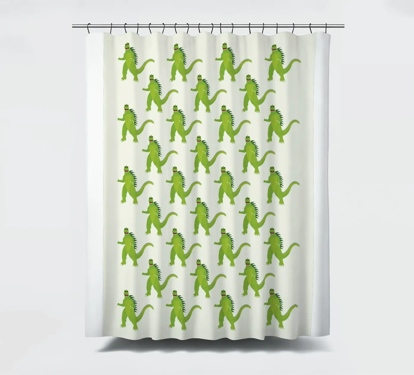 Godzilla Pattern #1 Duschvorhang von kathrinmay