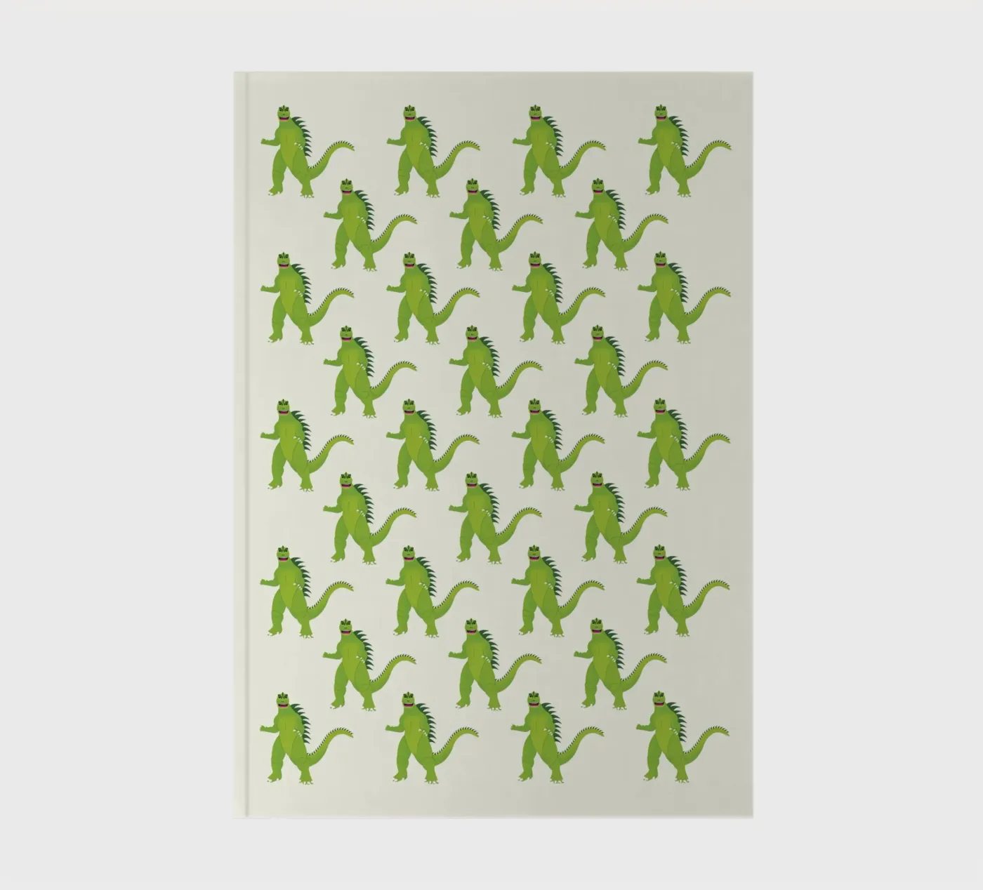 Godzilla Pattern #1 notebook by kathrinmay
