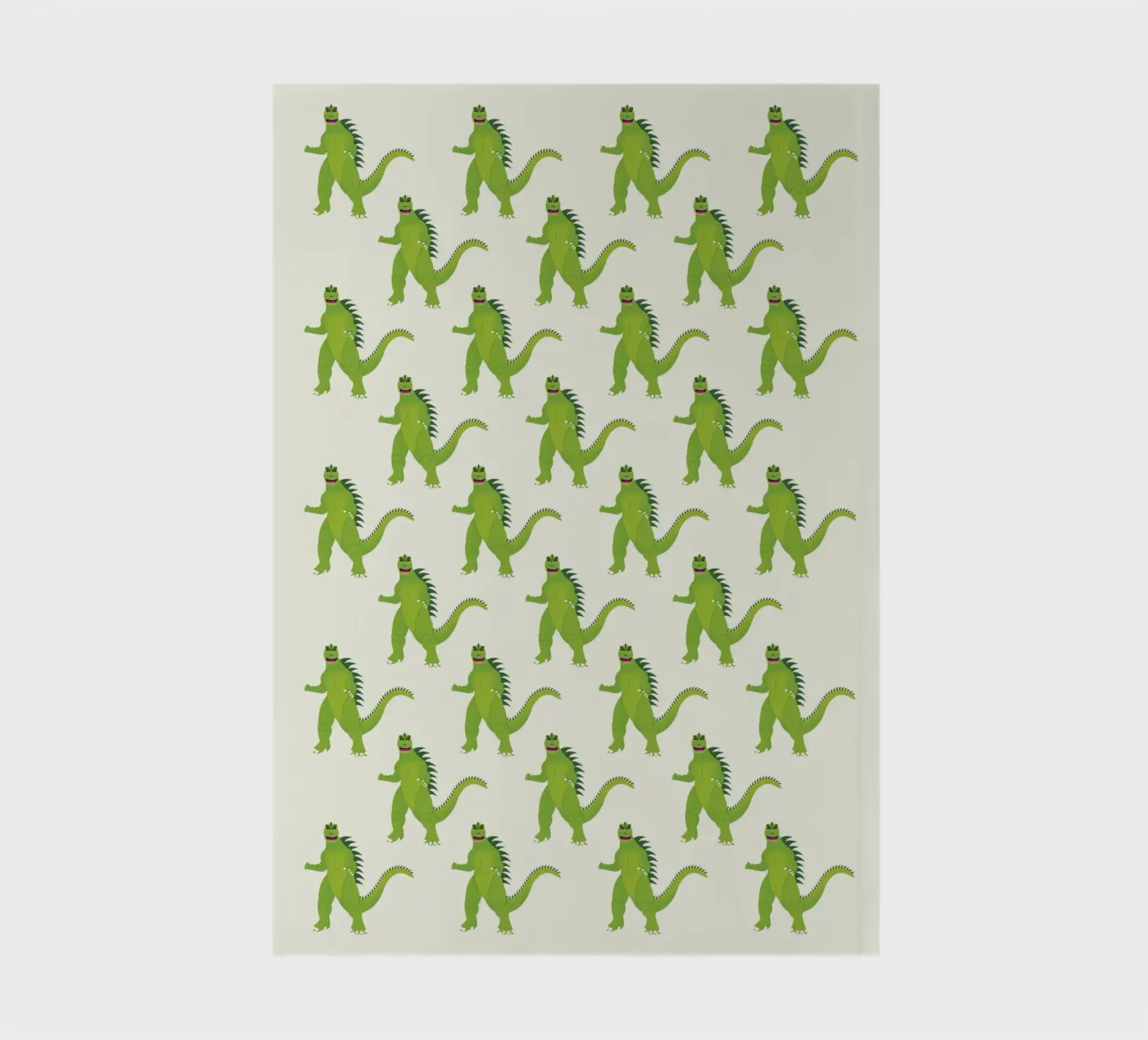 Godzilla Pattern #1 notebook by kathrinmay