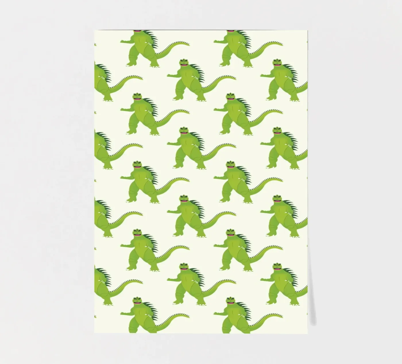 Godzilla Pattern #1 sticker sheet by kathrinmay