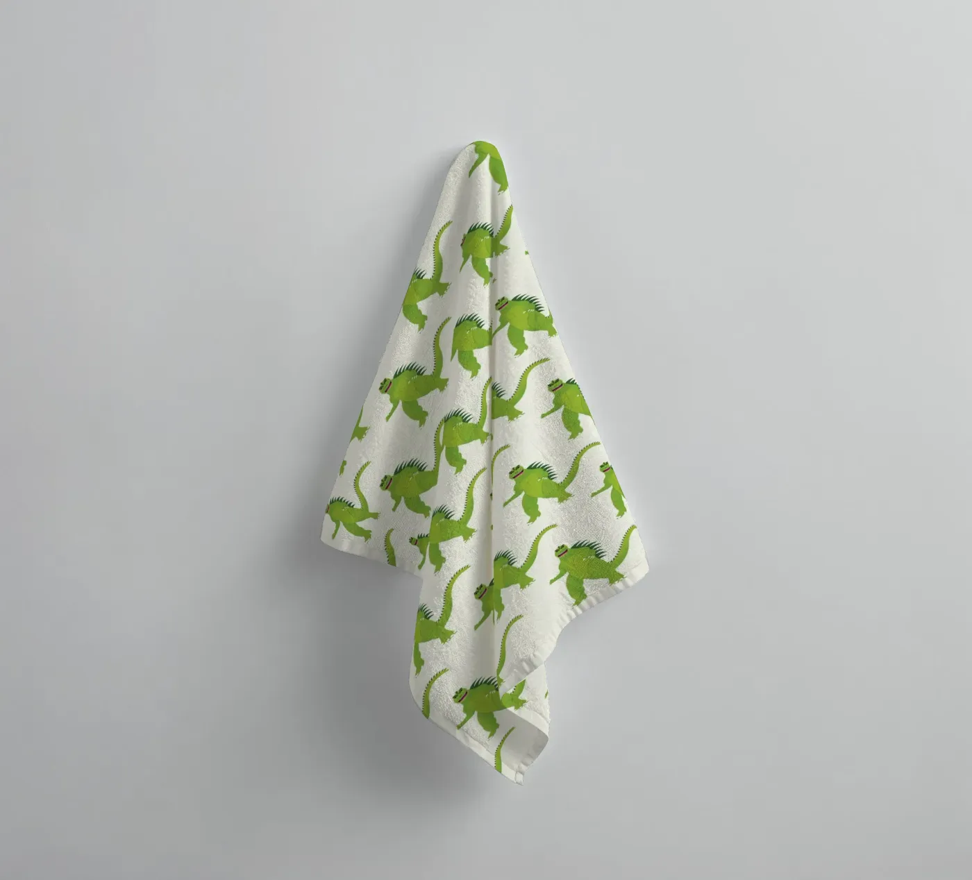 Godzilla Pattern #1 badhanddoek van kathrinmay
