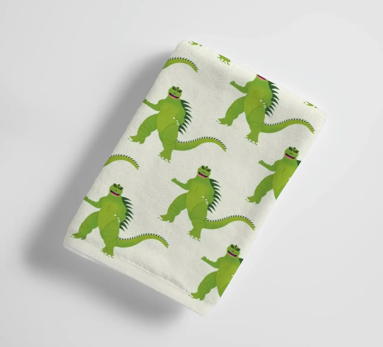 Godzilla Pattern #1 asciugamano da bagno da kathrinmay