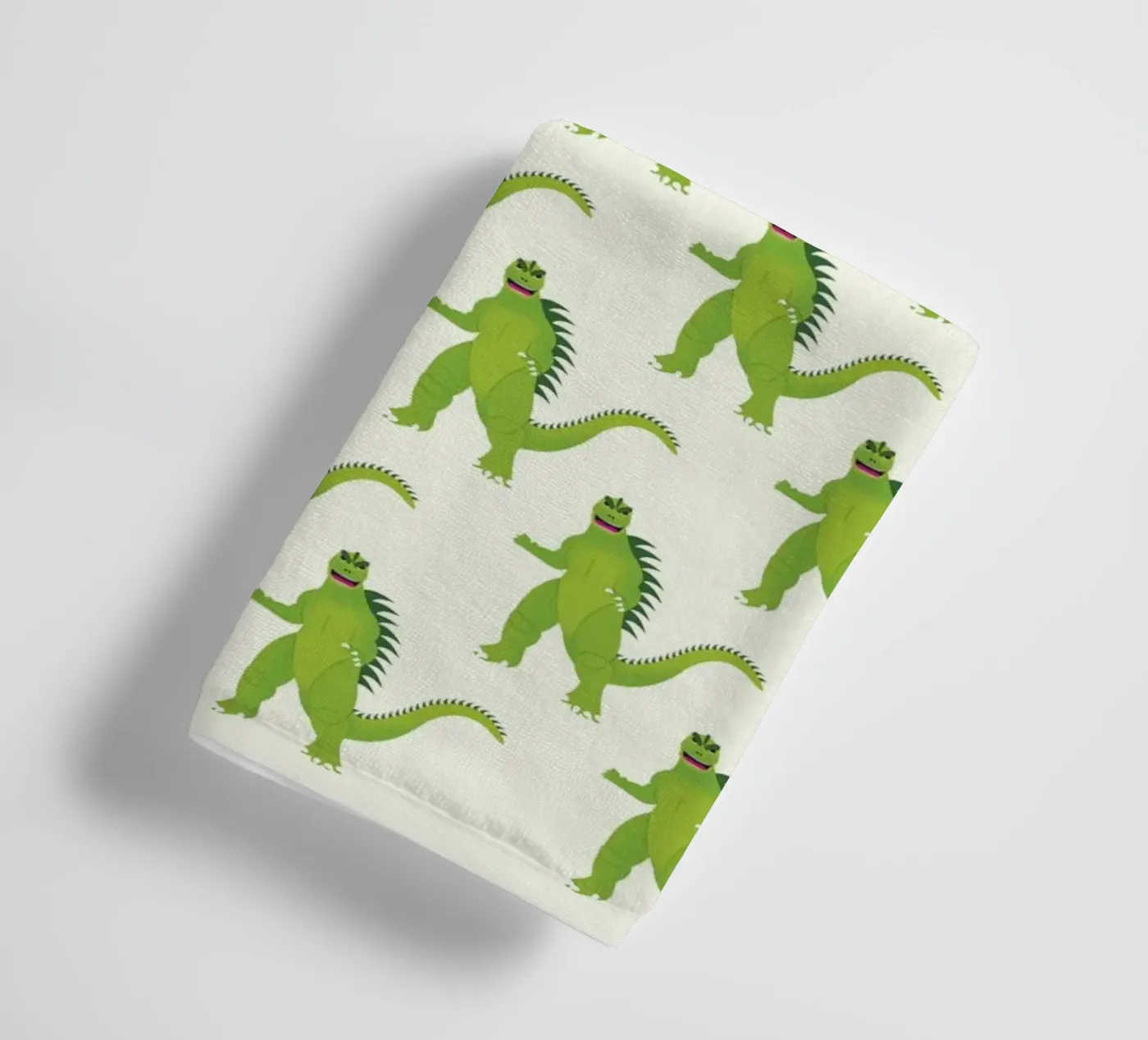 Godzilla Pattern #1 badhanddoek van kathrinmay