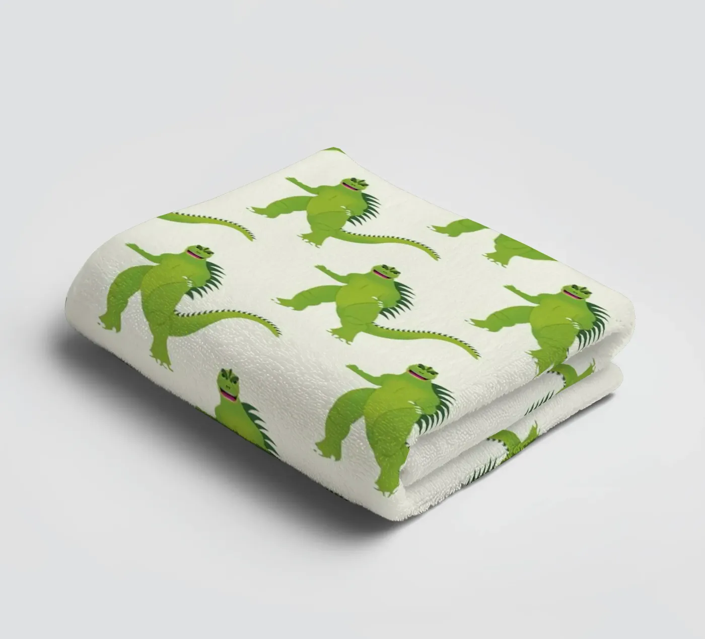 Godzilla Pattern #1 towel by kathrinmay