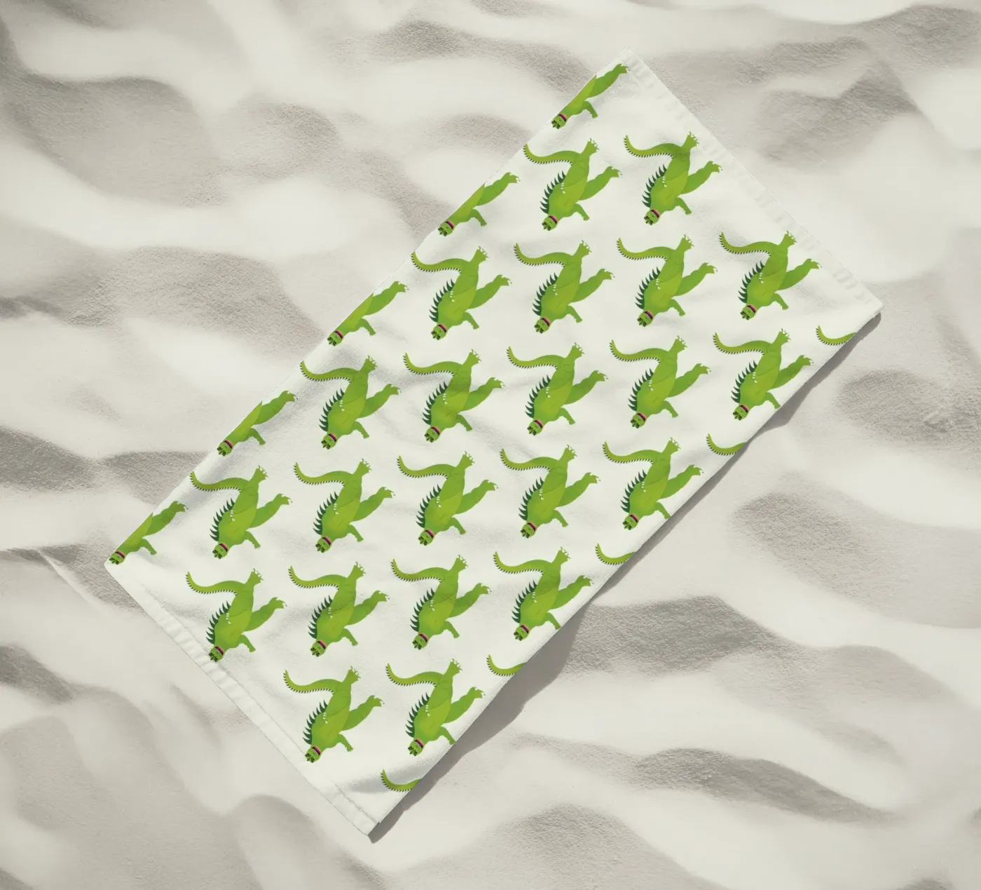 Godzilla Pattern #1 strandhanddoek van kathrinmay