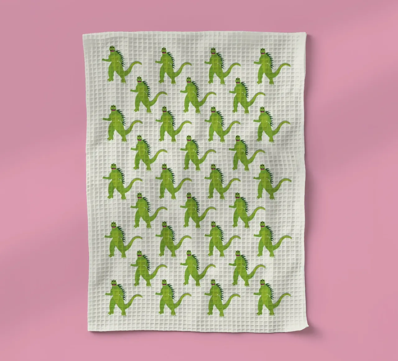 Godzilla Pattern #1 canovaccio da cucina da kathrinmay