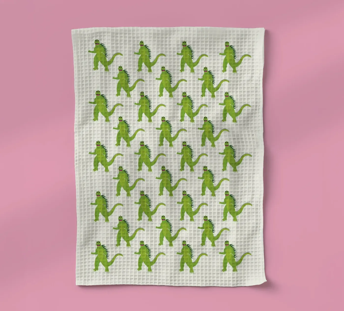 Godzilla Pattern #1 Geschirrtuch von kathrinmay